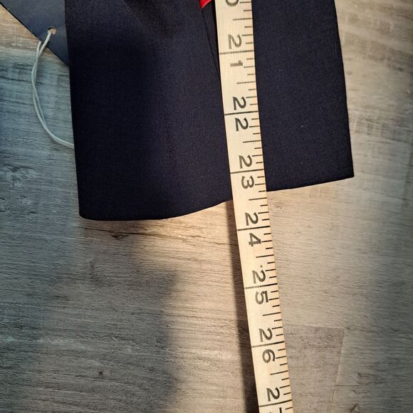 American Airlines Lands End Women’s Size 4 Navy Blue Blazer Wool Blend NEW NWT - Picture 13 of 13